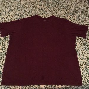 Burgundy T shirt